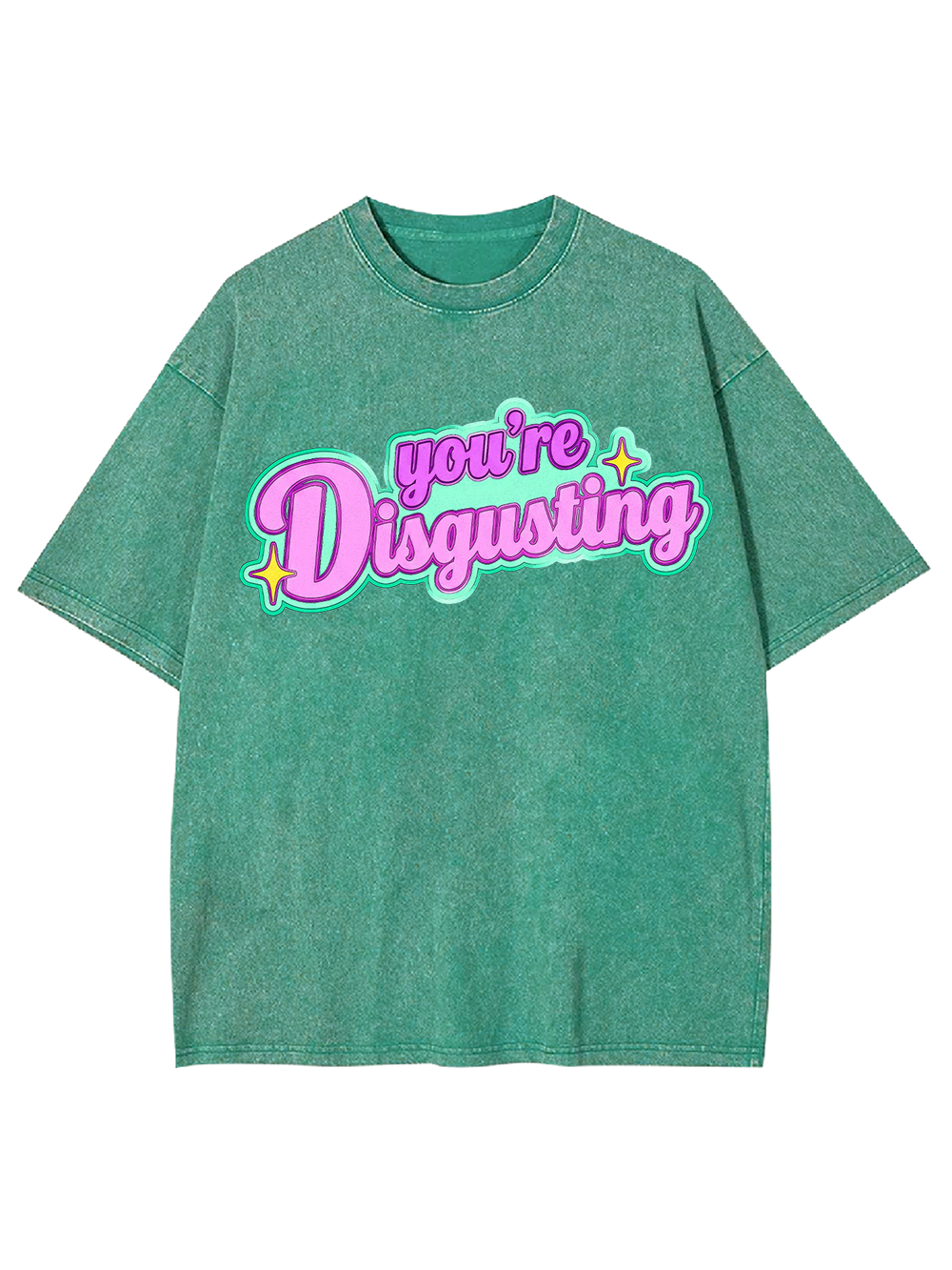 YOU’RE DISGUSTING AAA WASHED TSHIRT
