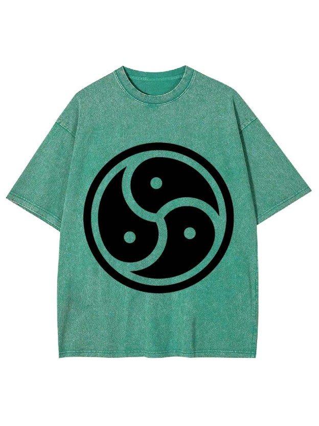 BDSM Emblem Washed Tshirt