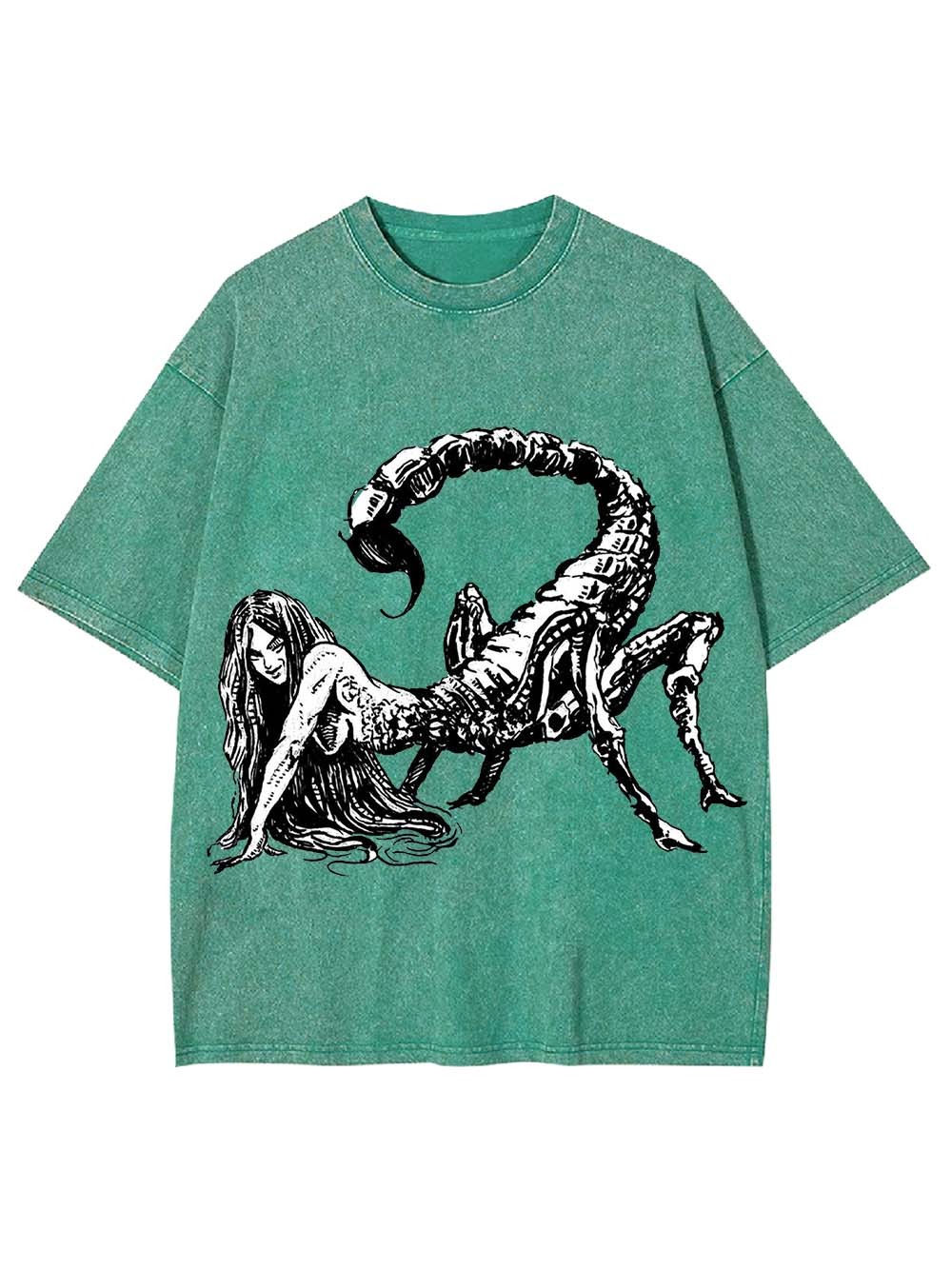 Scorpion Siren Washed Tshirt