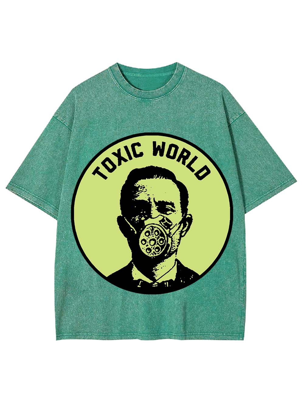 Toxic World Washed Tshirt