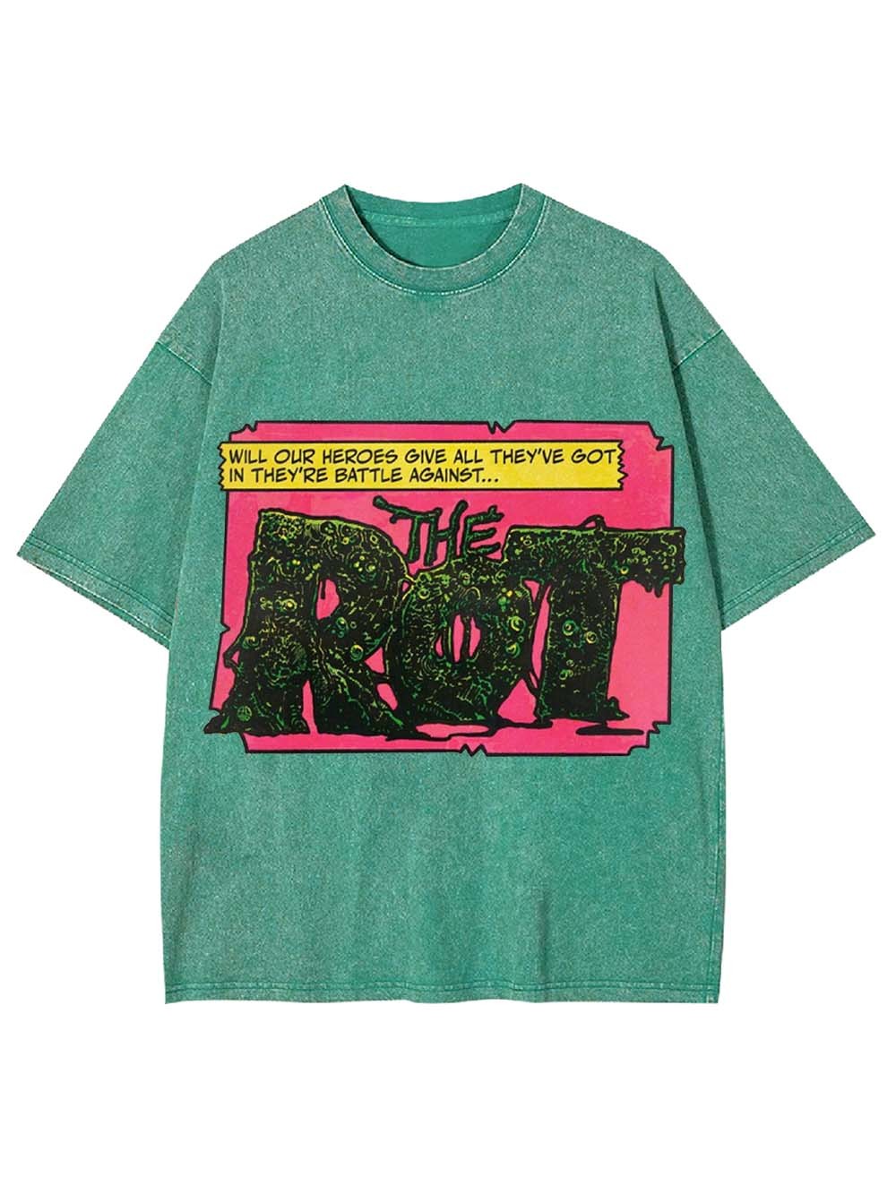 Battle Against The Rot Washed Tshirt