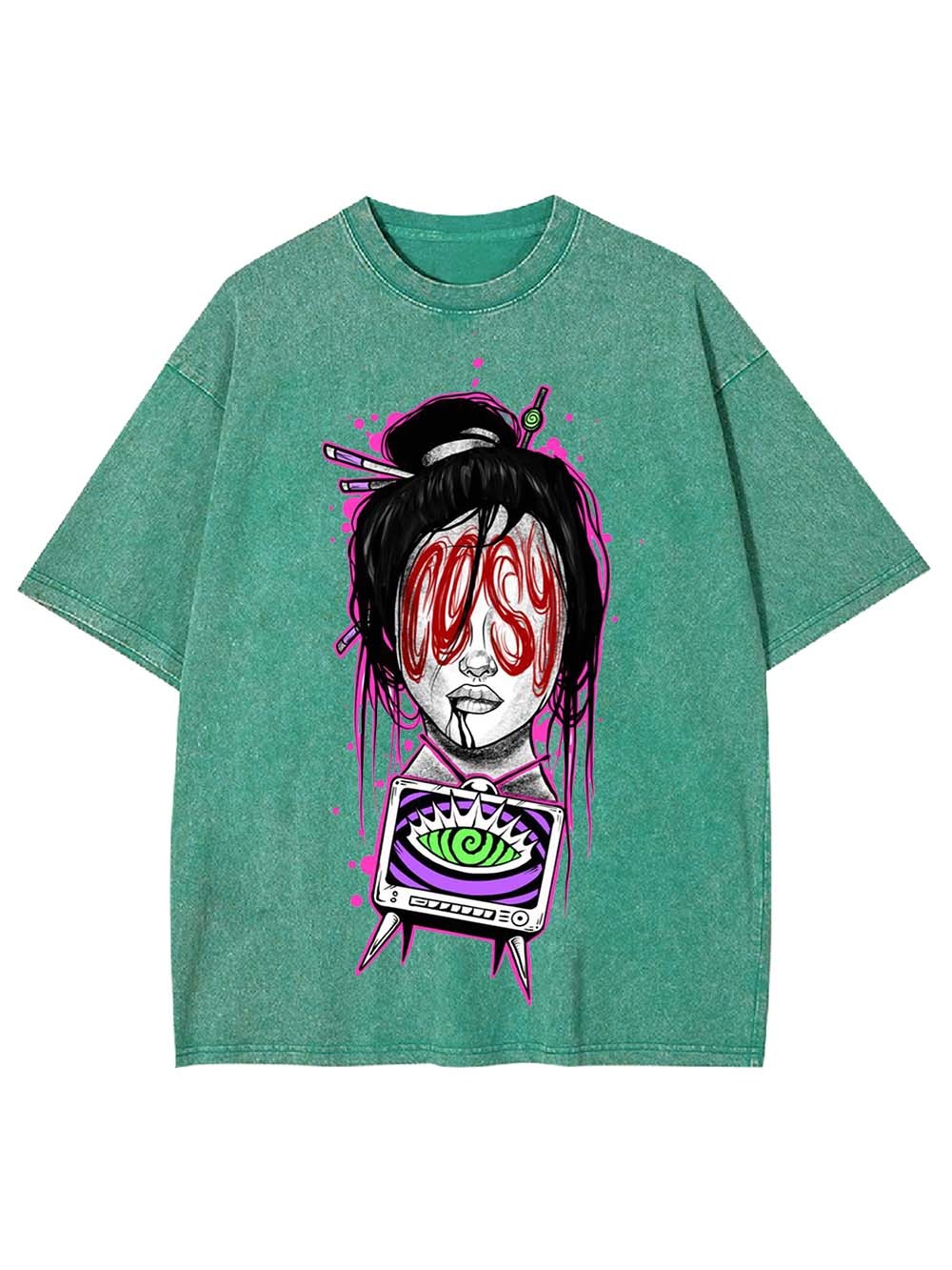 Mind on Display Washed Tshirt