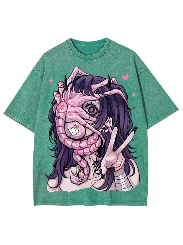 TWISTED WASHED TSHIRT
