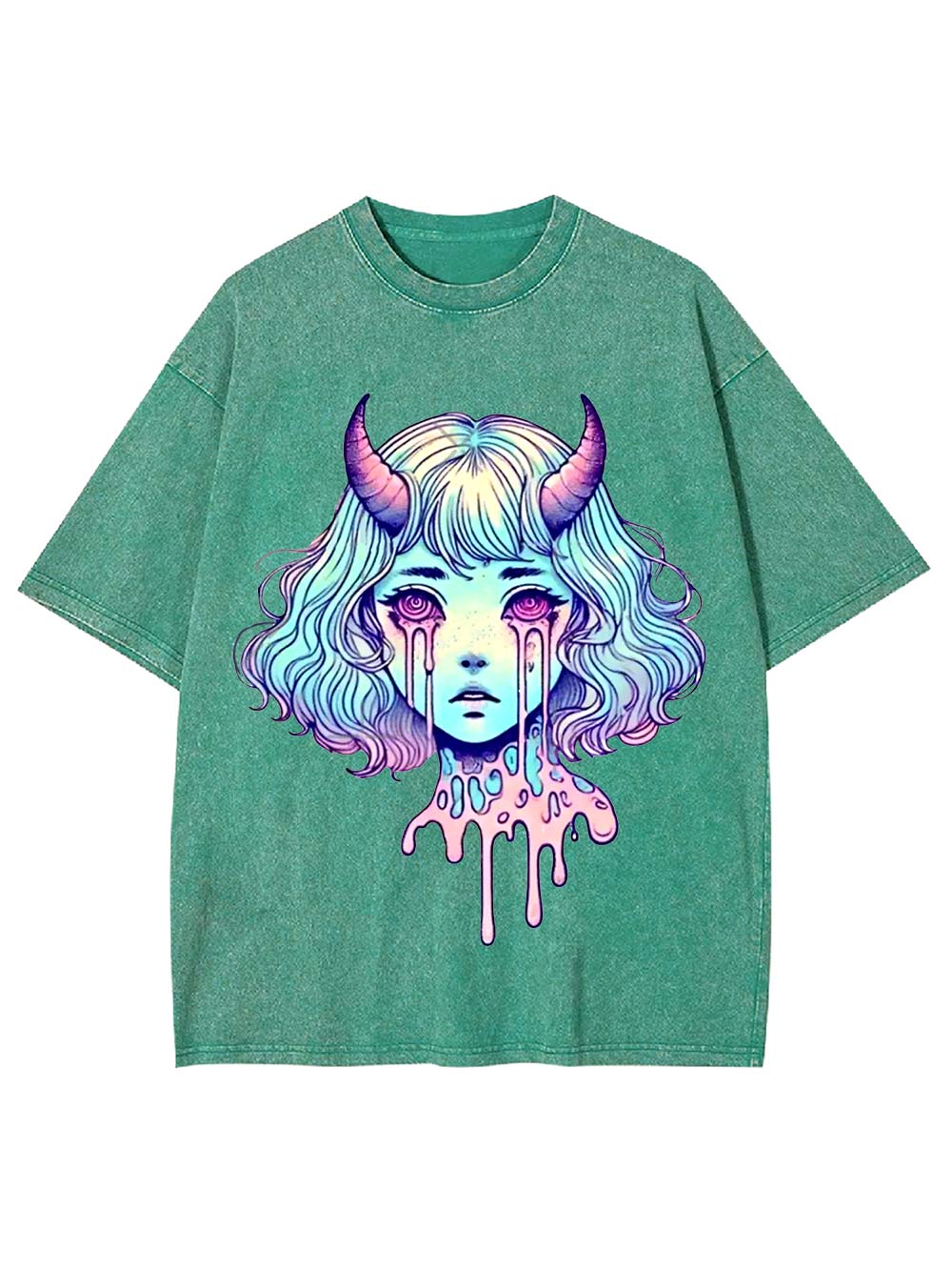 Melting Tears Washed Tshirt