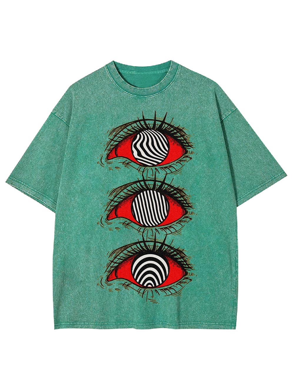 Hypnotic Gaze Washed Tshirt
