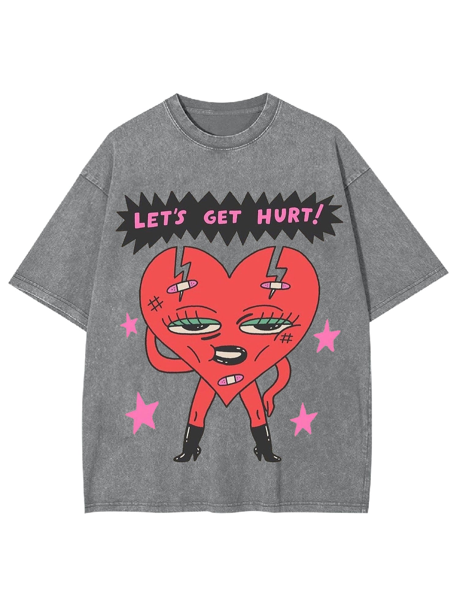 Let's Get Hurt Washed Tshirt