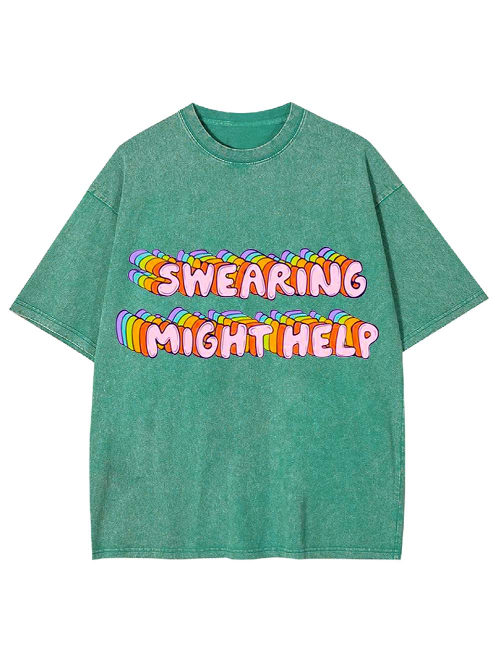 Swearing Might Help Washed Tshirt