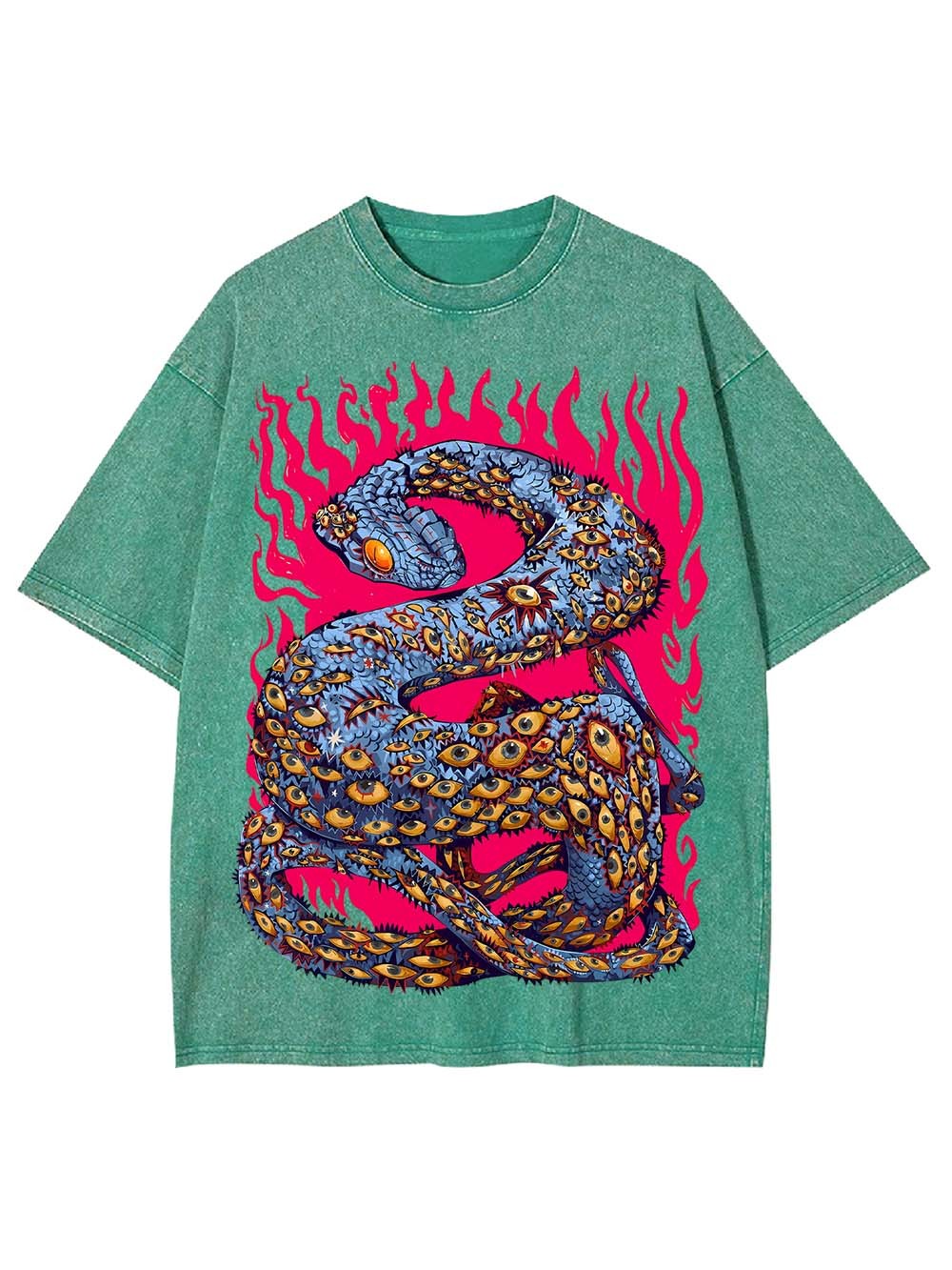 Eyes Of The Serpent Washed Tshirt