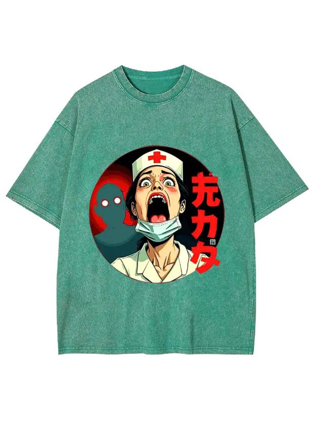 Powerless Fear Washed Tshirt