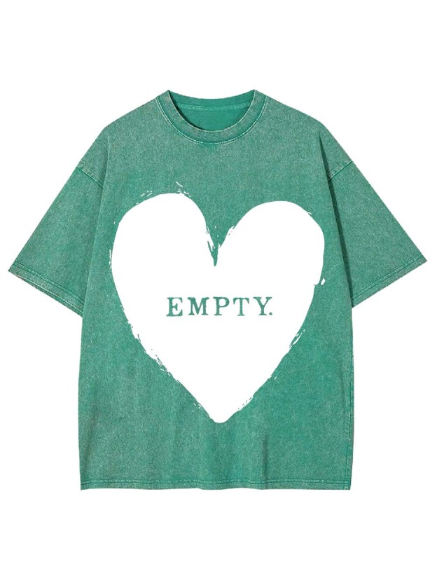 Empty Washed Tshirt