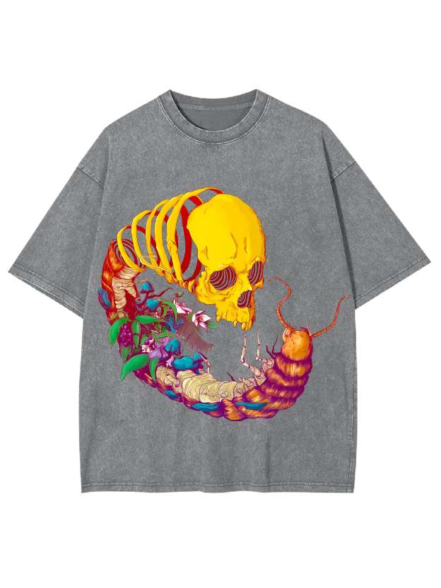 Circle Of Decay Washed Tshirt