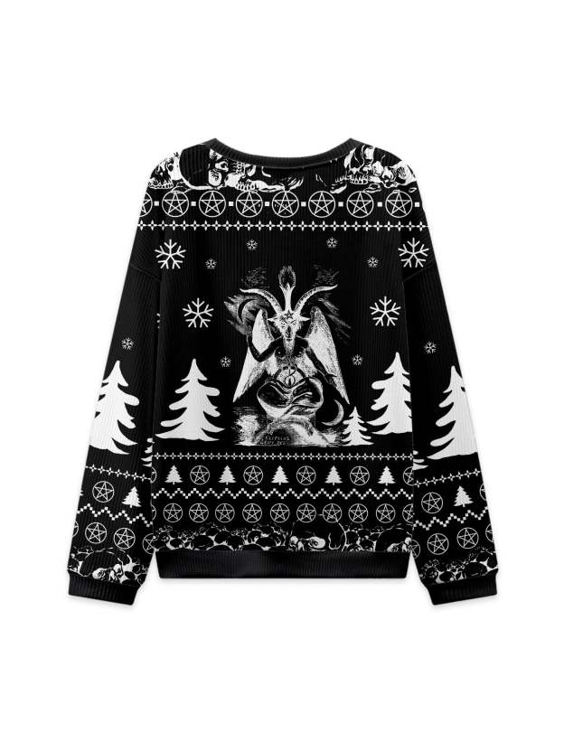 GOAT UGLY CHRISTMAS SWEATSHIRT