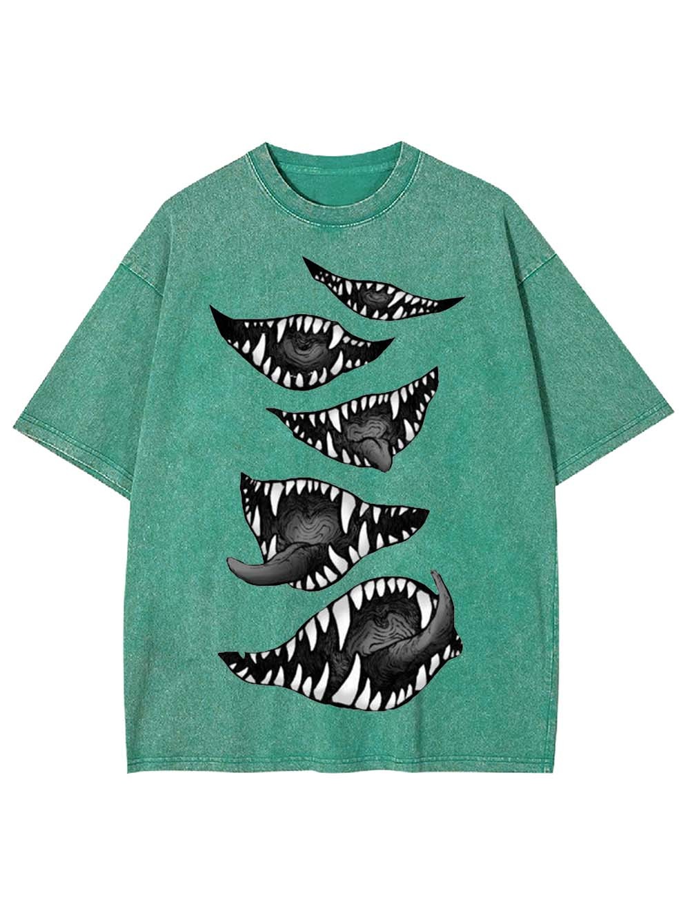 Monstrous Grins Washed Tshirt