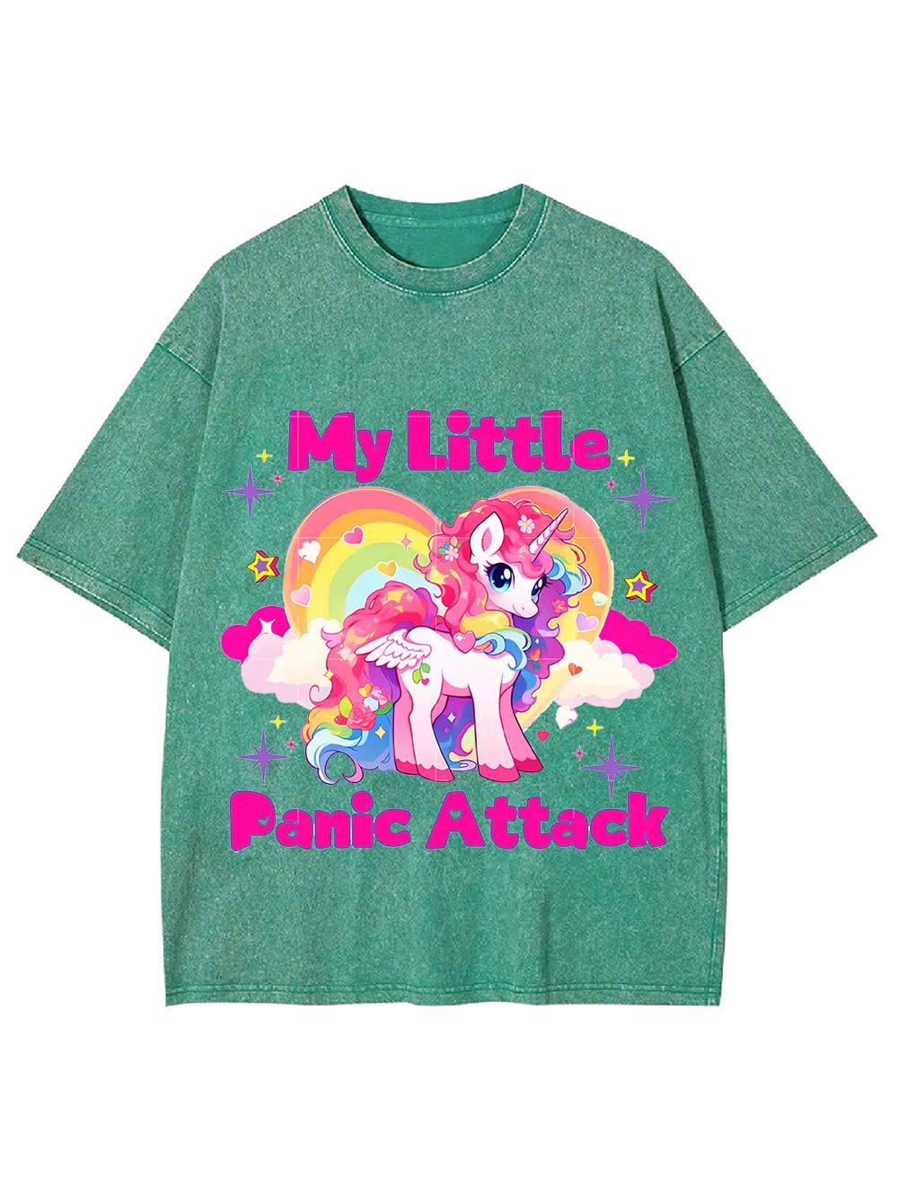 My Little Panic Attack Washed Tshirt