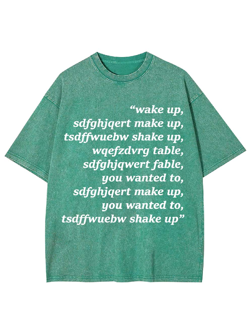 Wake Up Chaos Washed Tshirt