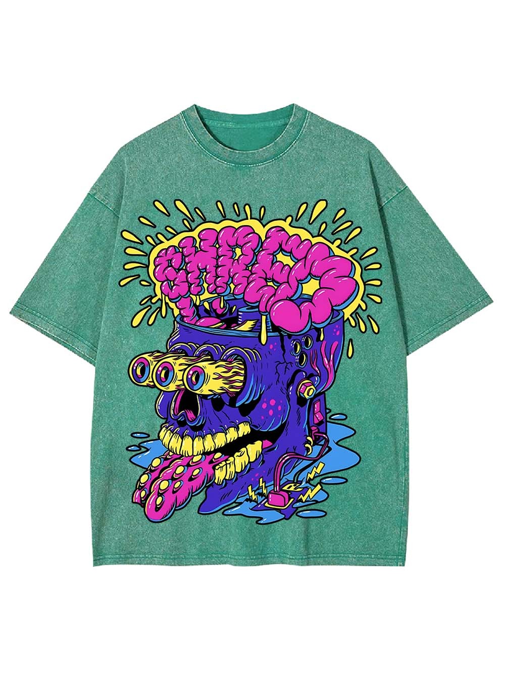 BRAIN EXPLOSION WASHED TSHIRT