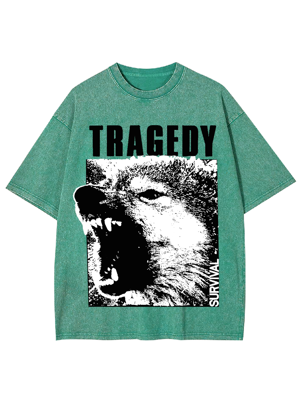 Tragedy Survival Washed Tshirt