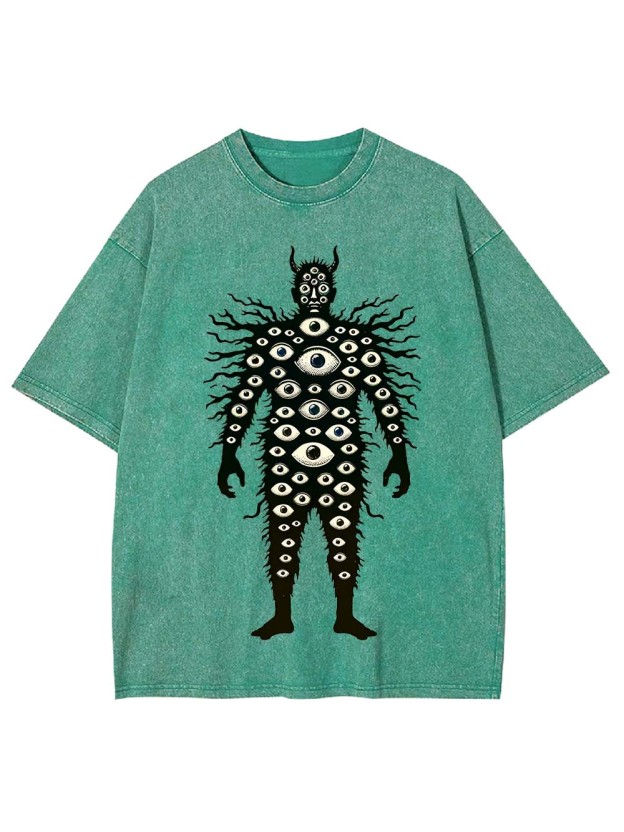 THE ALL-SEEING ENTITY WASHED TSHIRT