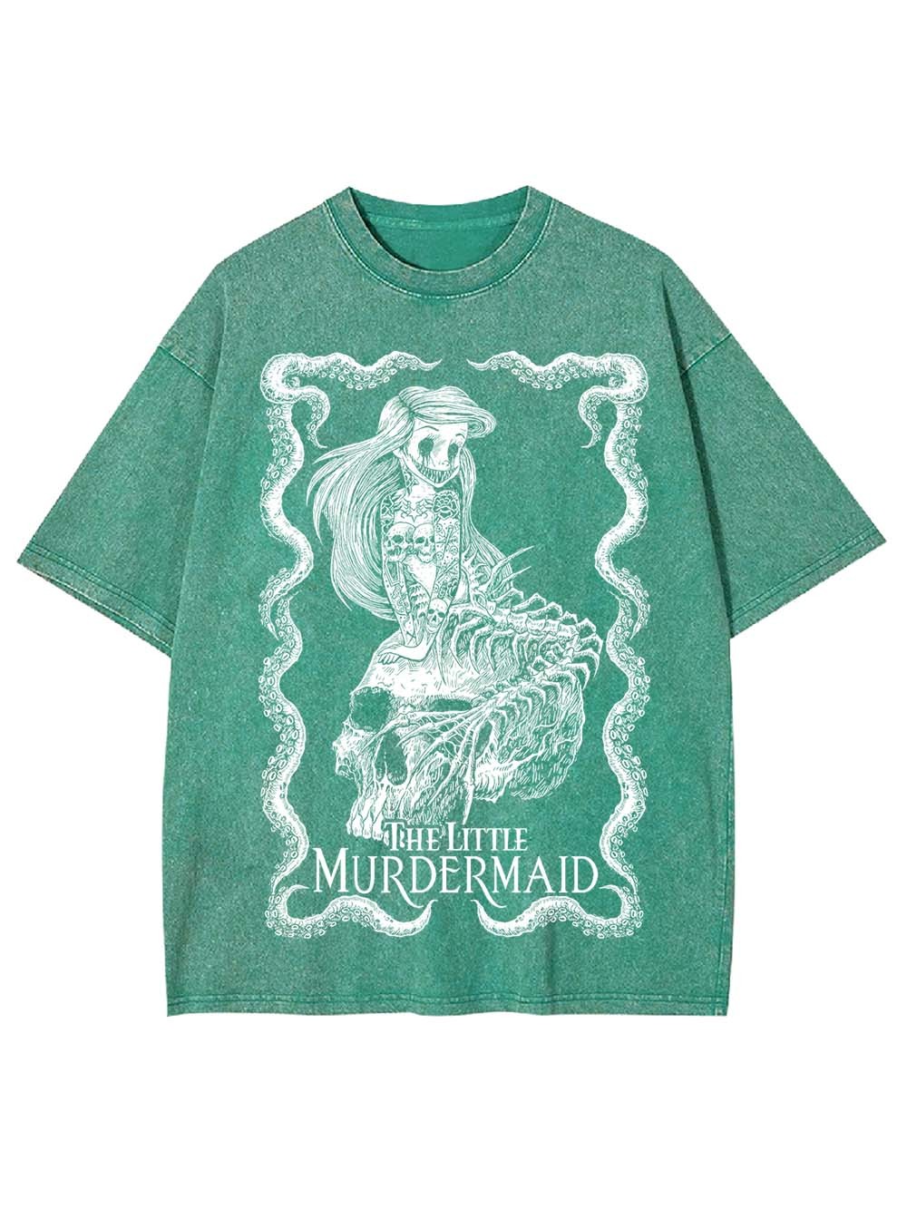 Dark Mermaid Tales Washed Tshirt