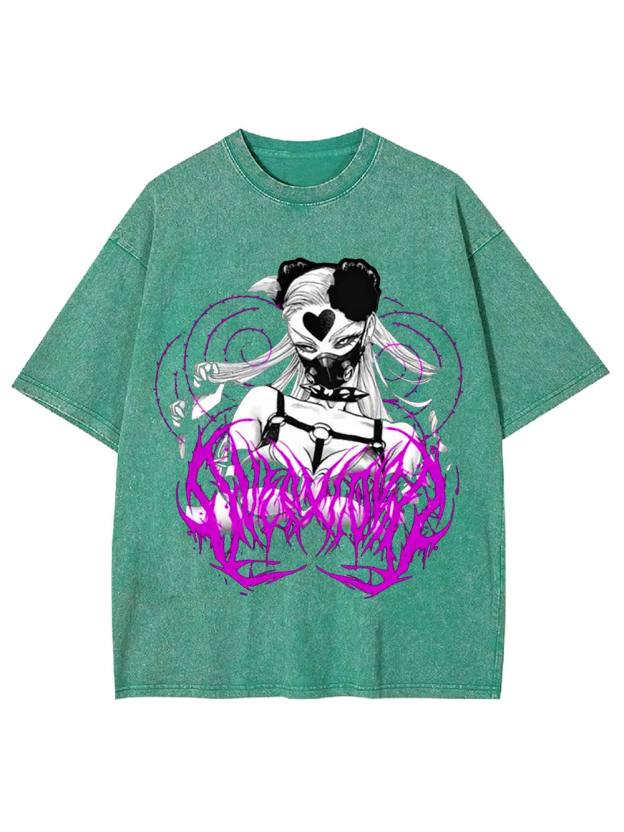 Masked Temptation Washed Tshirt