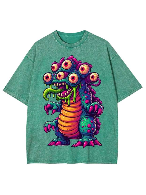 Monstrous MayhemWashed Tshirt