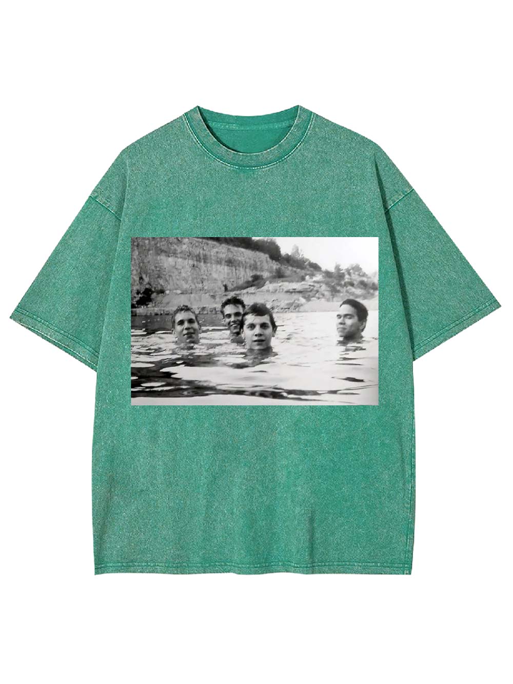 Floating in Time Washed Tshirt
