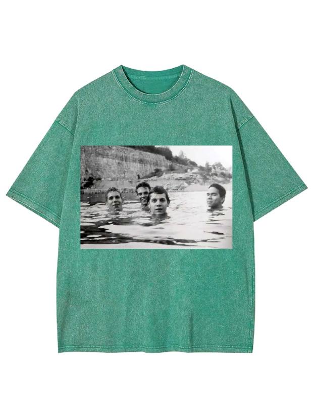 Floating in Time Washed Tshirt