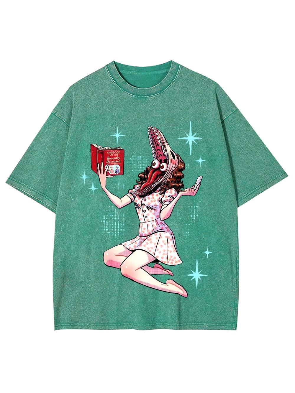 Guide to the Recently Deceased Washed Tshirt