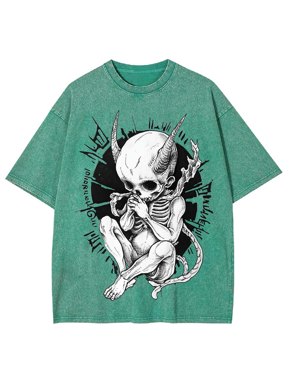 DEMONIC INFANTWASHED TSHIRT