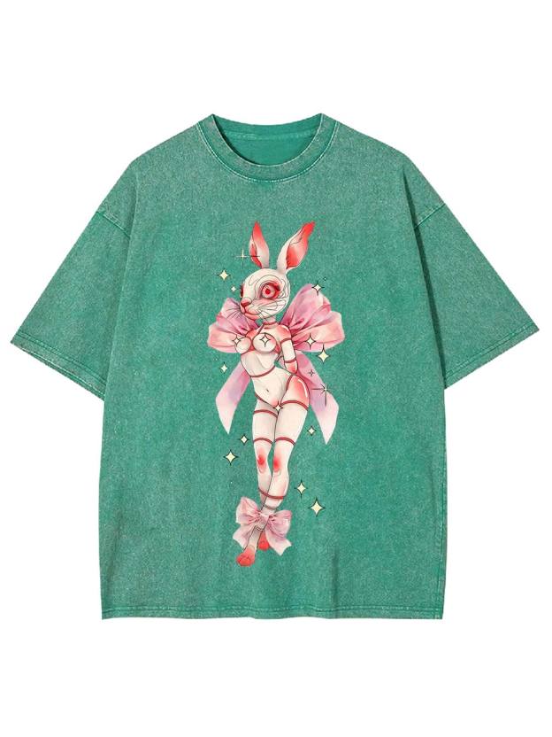 Enchanted Bunny Doll Washed Tshirt