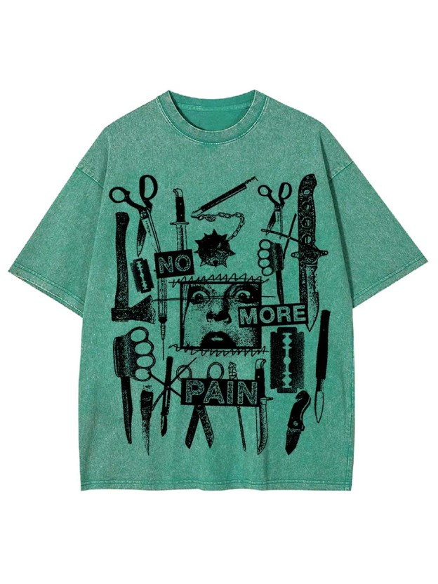 No More Pain Washed Tshirt