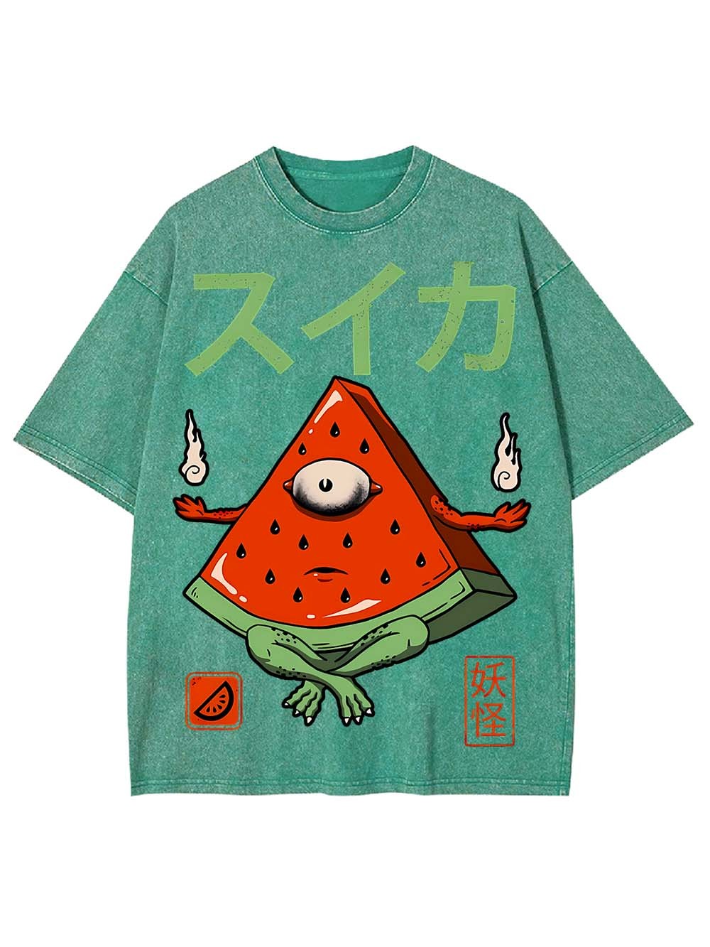 WATERMELON YOKAI WASHED TSHIRT