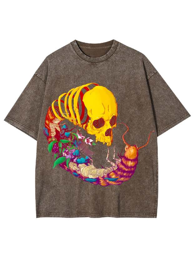 Circle Of Decay Washed Tshirt