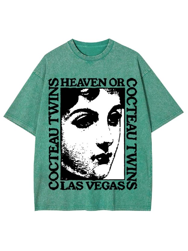 Heaven or Las Vegas Washed Tshirt