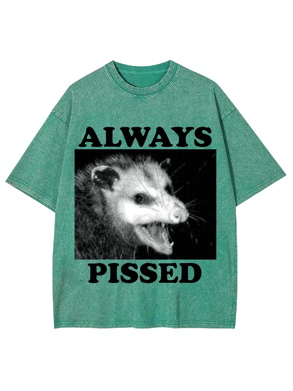 Always Pissed Washed Tshirt