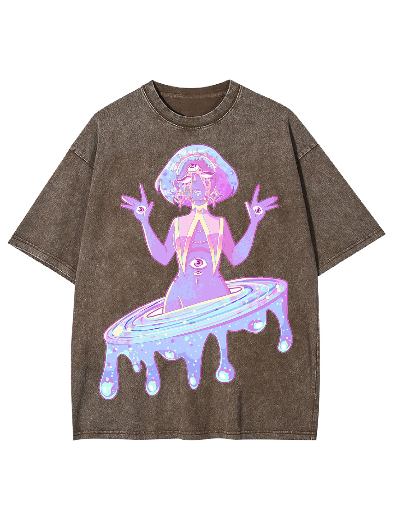 Three Eyed God Washed Tshirt