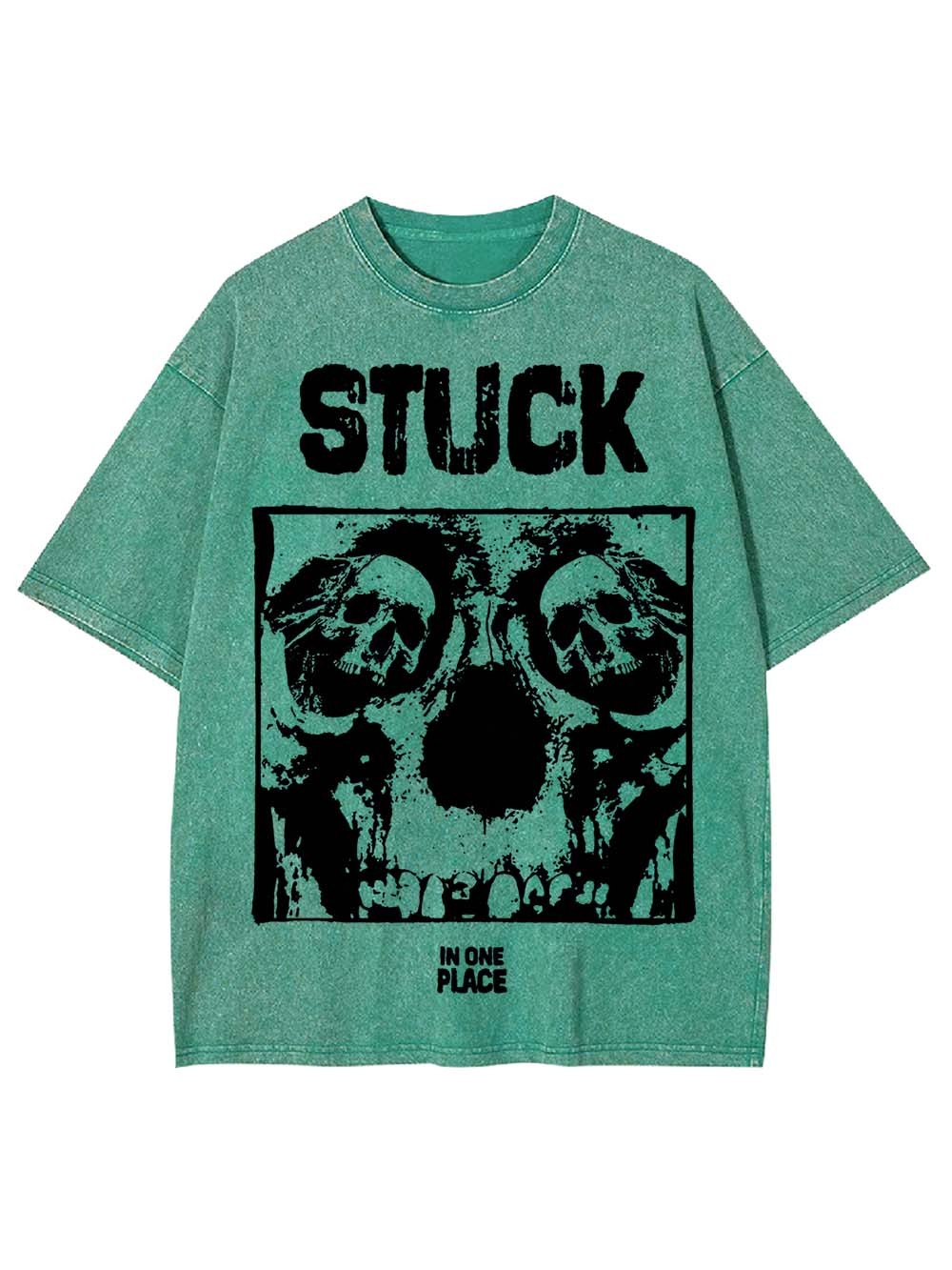 Stuck Washed Tshirt-ClassyOutlaw Sale