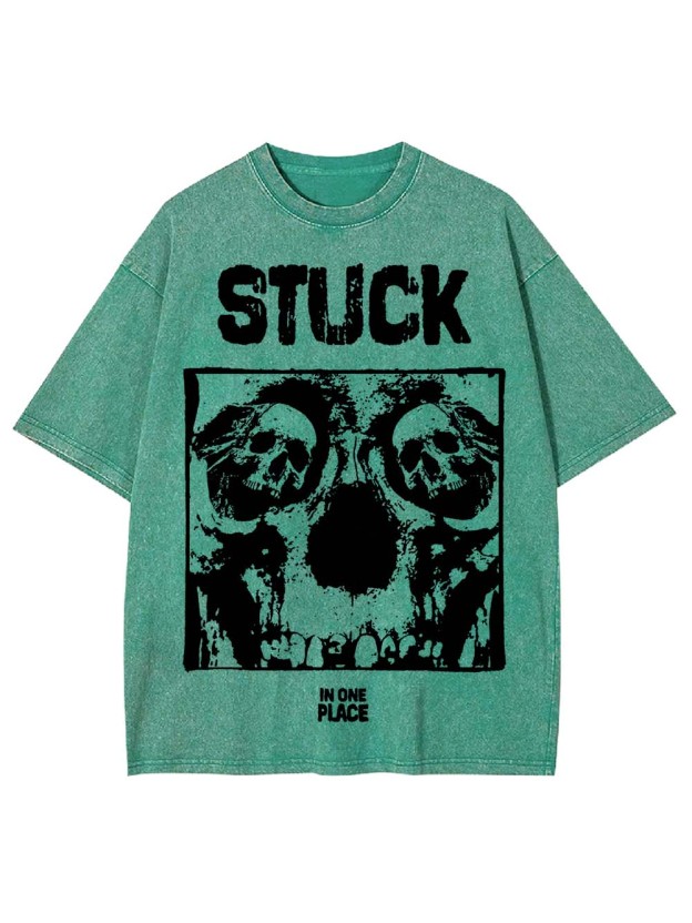 STUCK WASHED TSHIRT