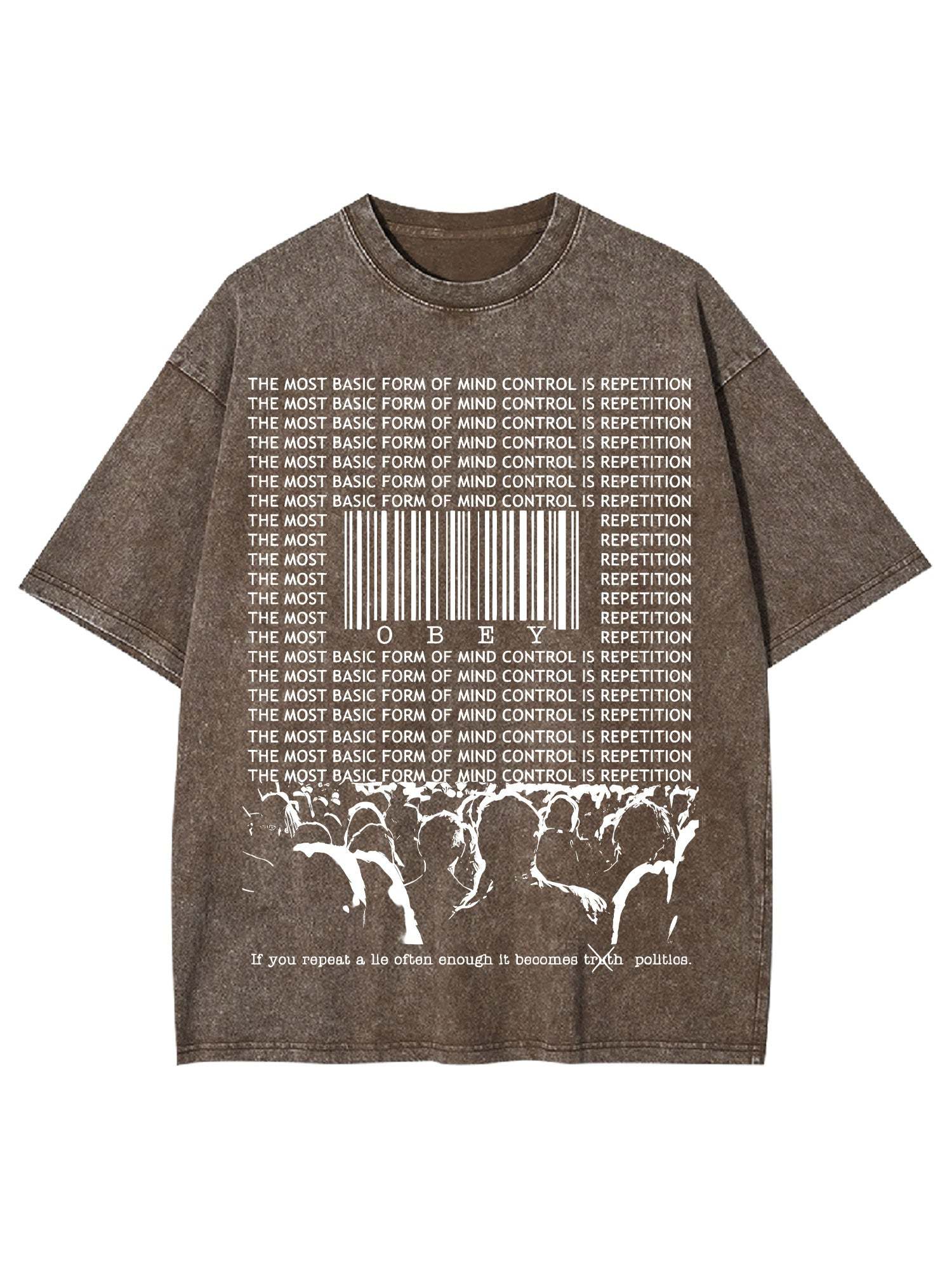 Obey Washed Tshirt-ClassyOutlaw Sale