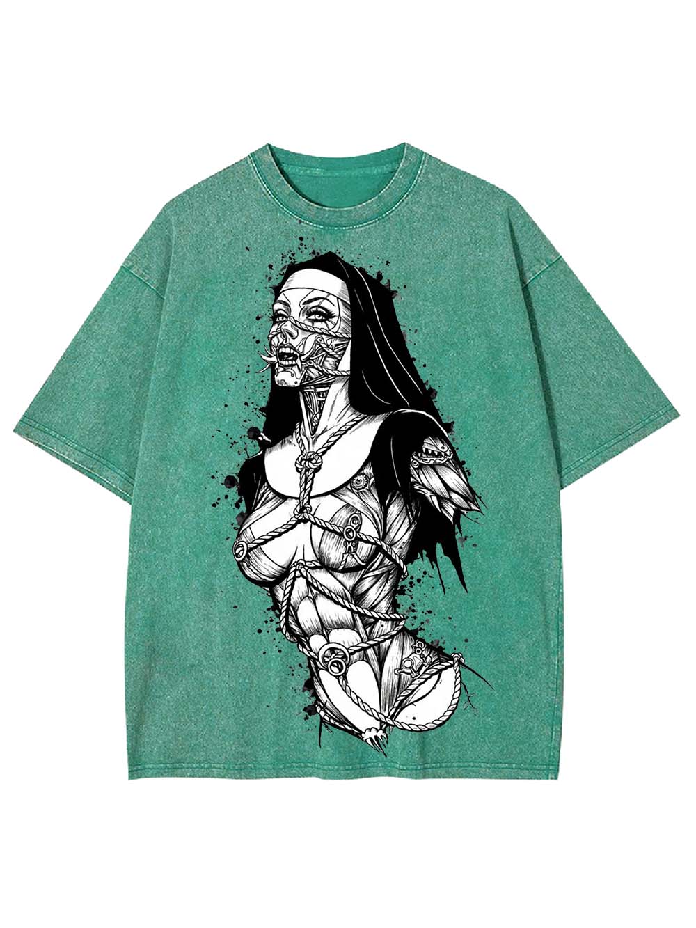 BOUND AND BROKEN WASHED TSHIRT