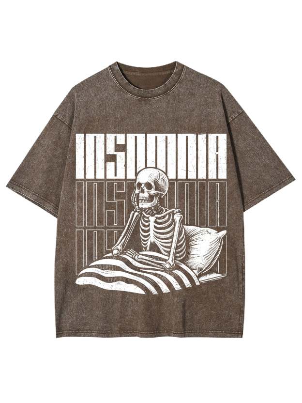 Insomnia Washed Tshirt