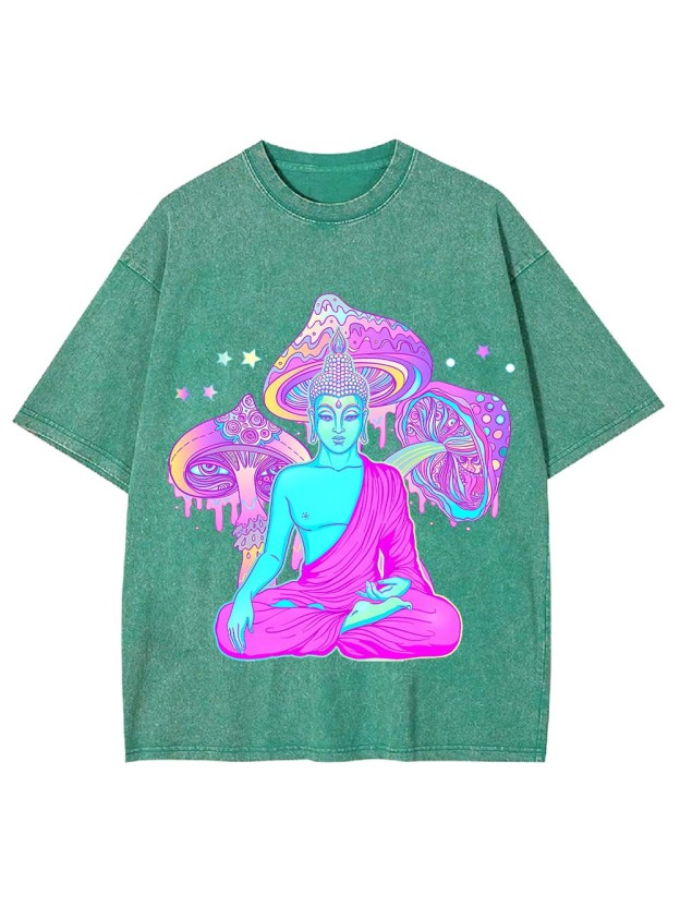 PSYCHEDELIC DEITY WASHED TSHIRT