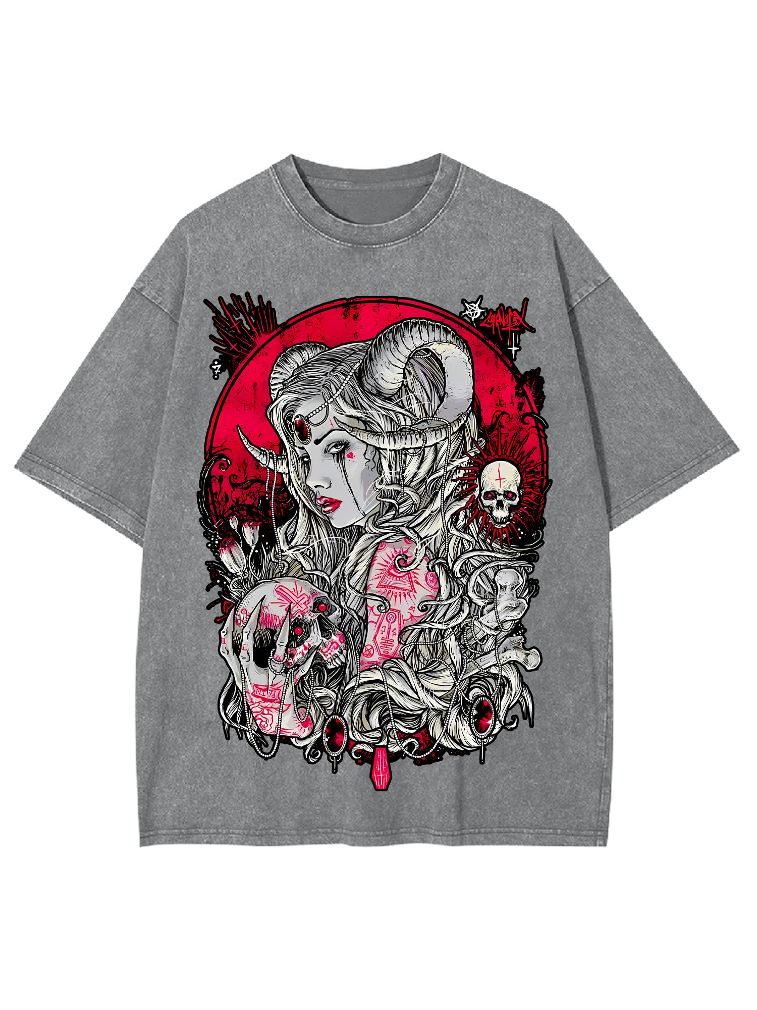 Enchantress Of The Underworld Washed Tshirt