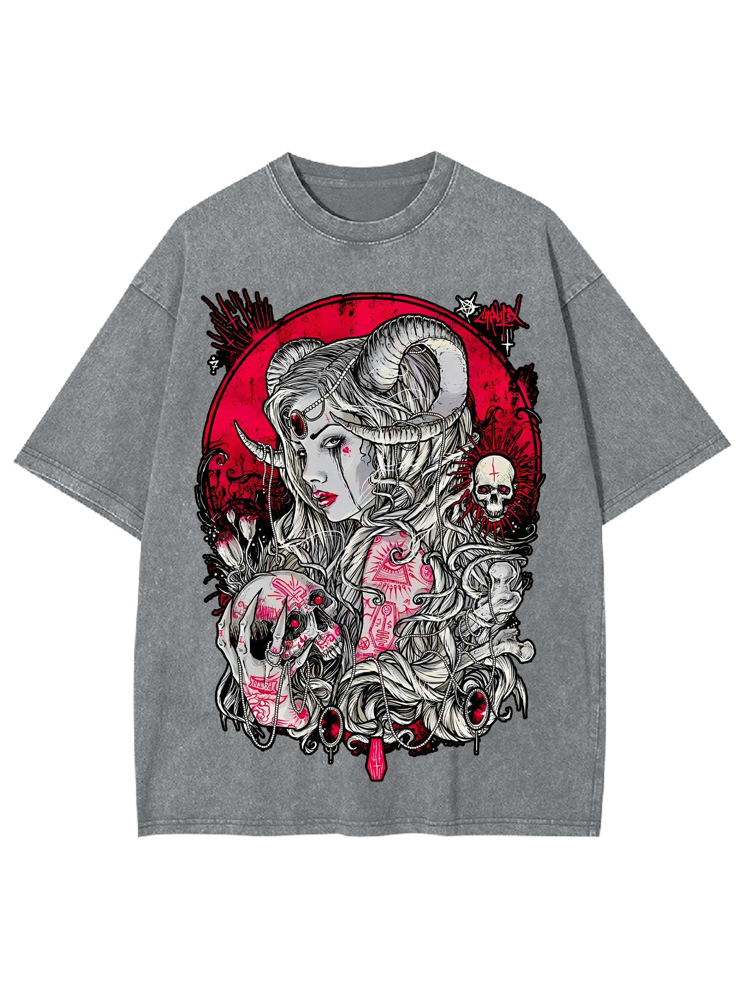 Enchantress Of The Underworld Washed Tshirt