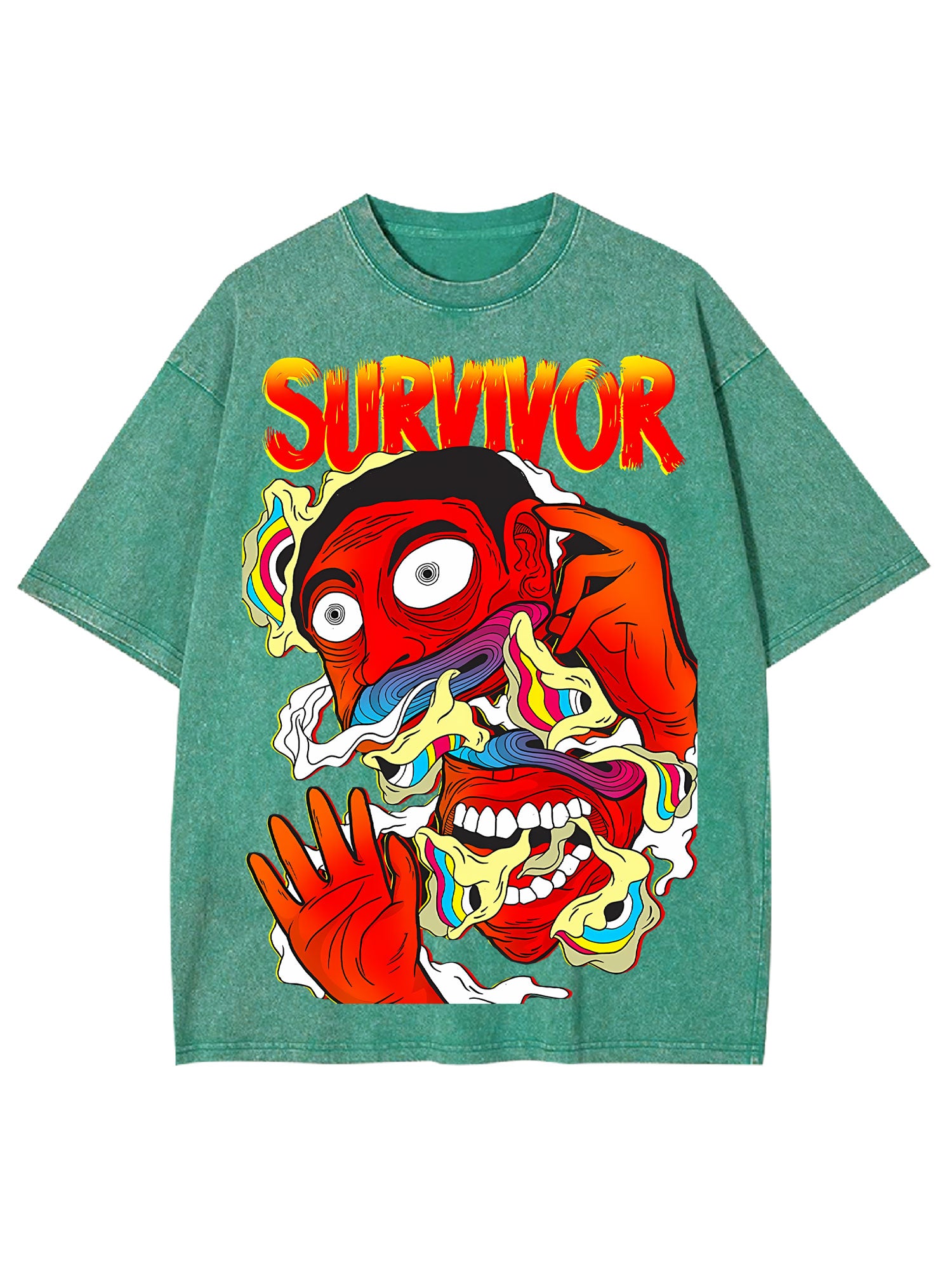 Survivor Washed Tshirt