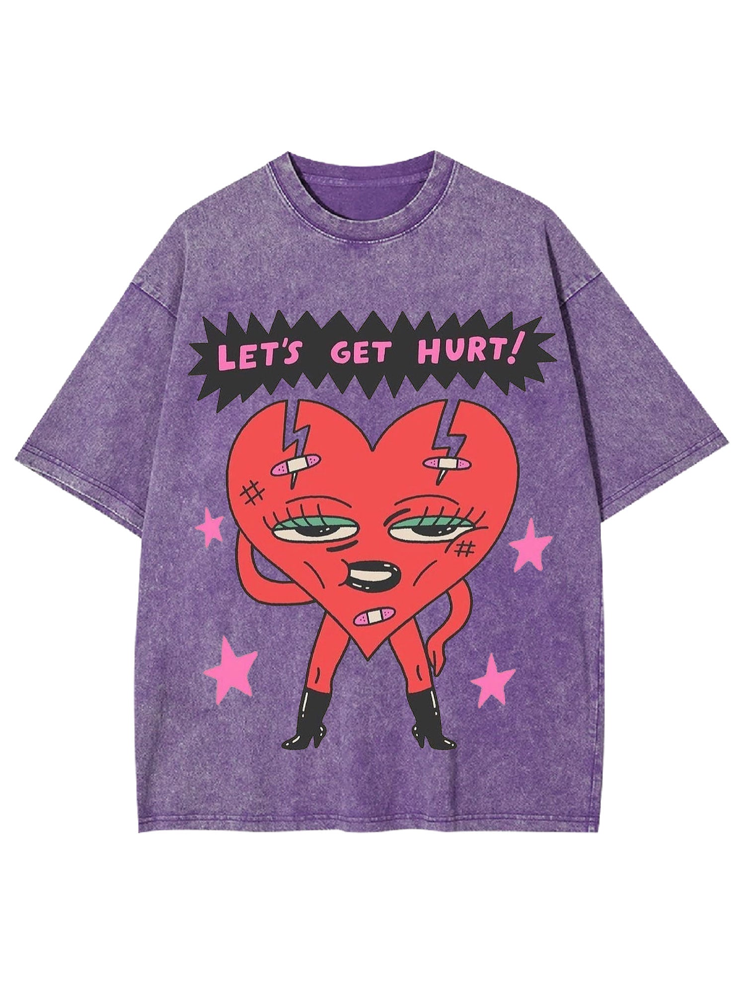 Let's Get Hurt Washed Tshirt