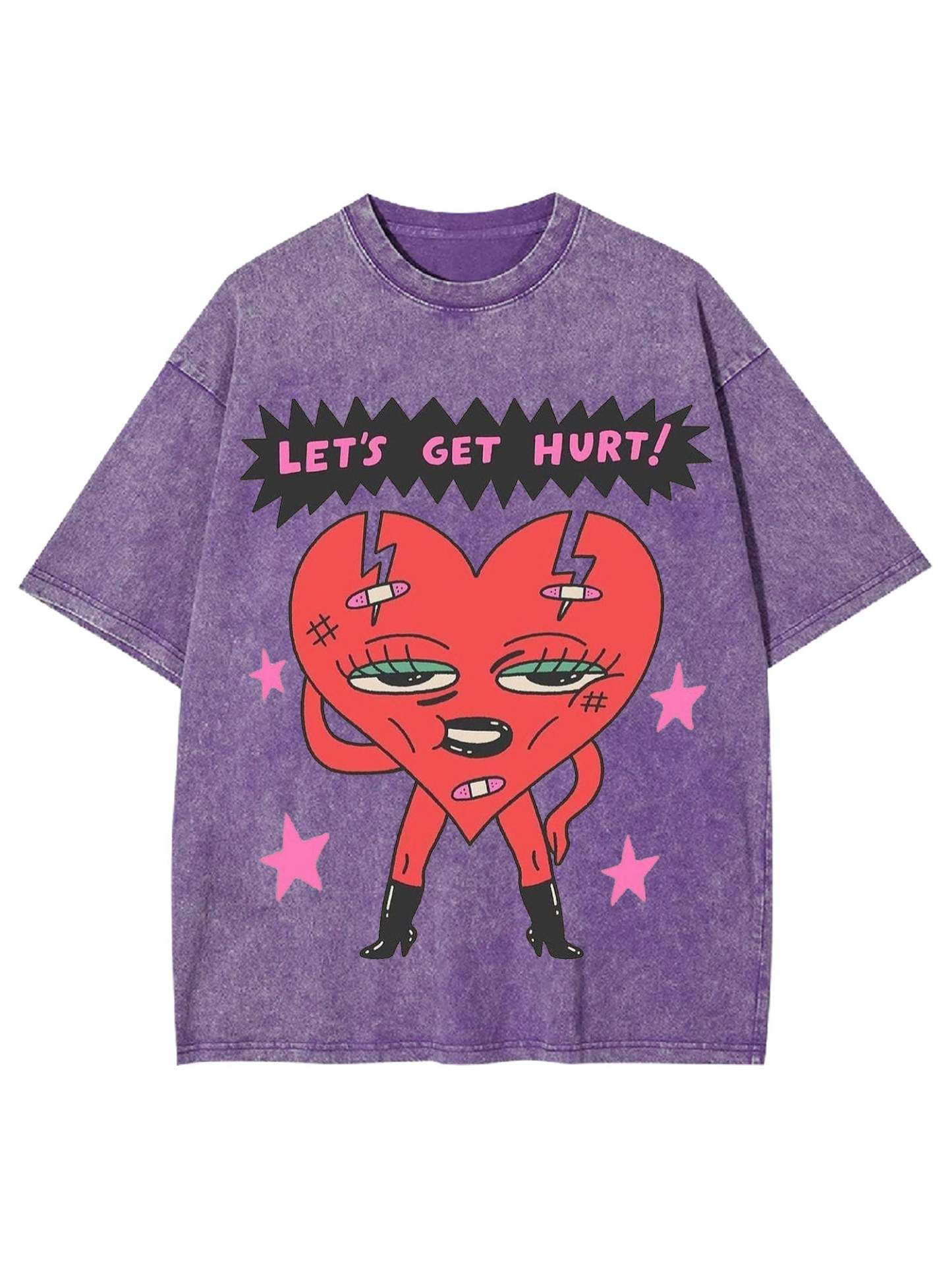 Let's Get Hurt Washed Tshirt