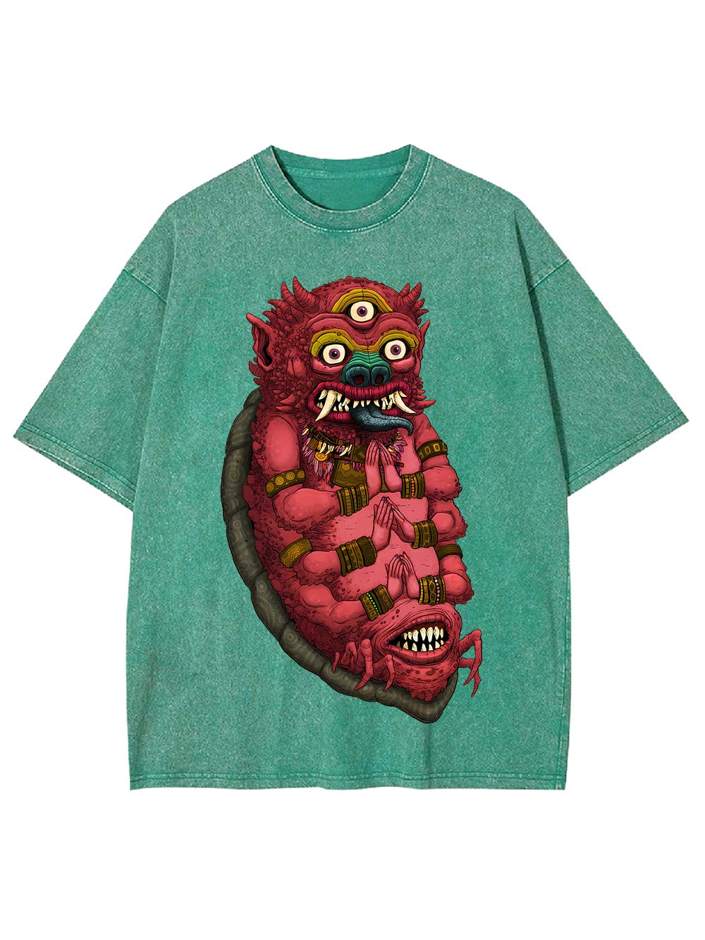 THREE-EYED BEHEMOTH WASHED TSHIRT