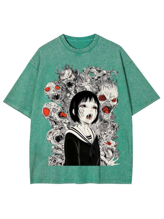 Haunted by the Horde Washed Tshirt
