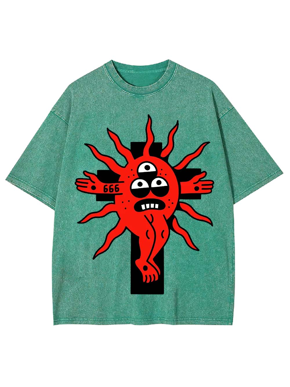 Twisted Trinity Washed Tshirt